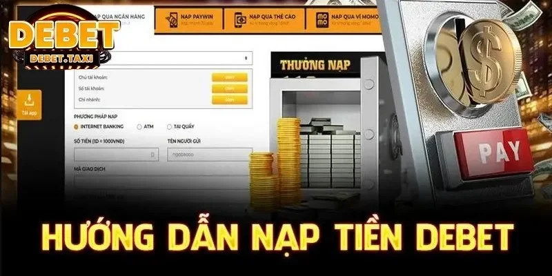 Nạp tiền dễ dàng hỗ trợ người chơi với nhiều cách thức