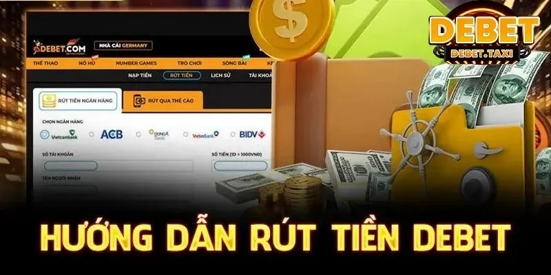 Giao dịch rút tiền nhanh qua 5 bước để thu lợi nhuận về túi