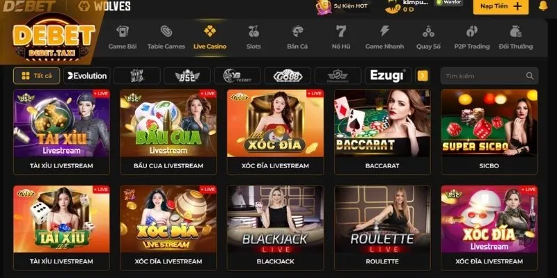 Chuyên mục Casino trực tuyến